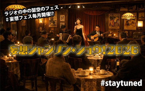 #妄想フェス毎月開催!?　VOL.70 妄想シャンソン・ショウ！2026