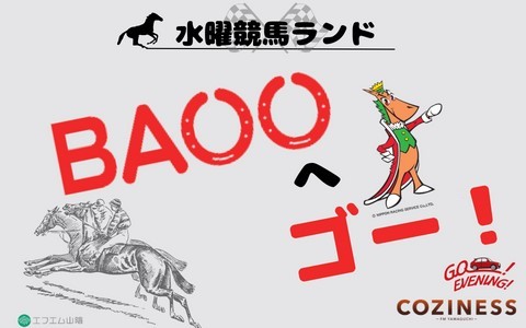 水曜競馬ランド BAOOへゴー！