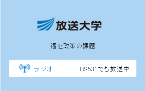 福祉政策の課題第10回